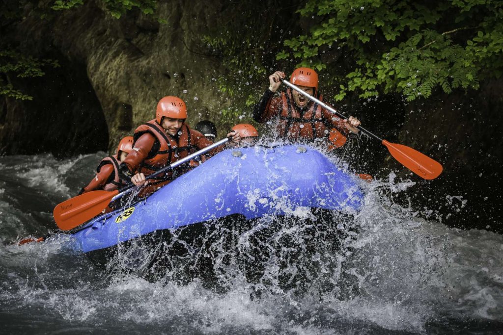 rafting